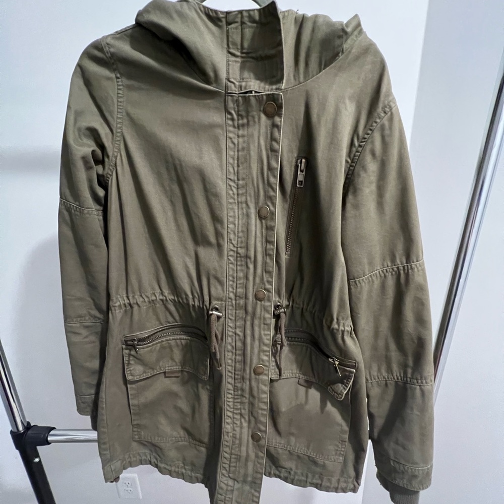 Olive green garage 3 in 1 jacket